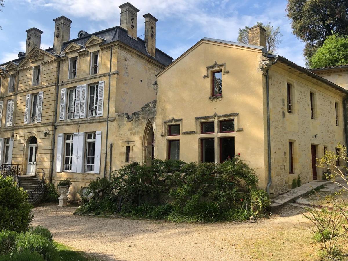 L'Abbaye Du Chateau Du Vallier Langoiran Exteriér fotografie