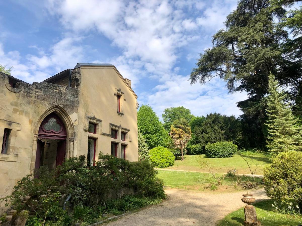L'Abbaye Du Chateau Du Vallier Langoiran Exteriér fotografie